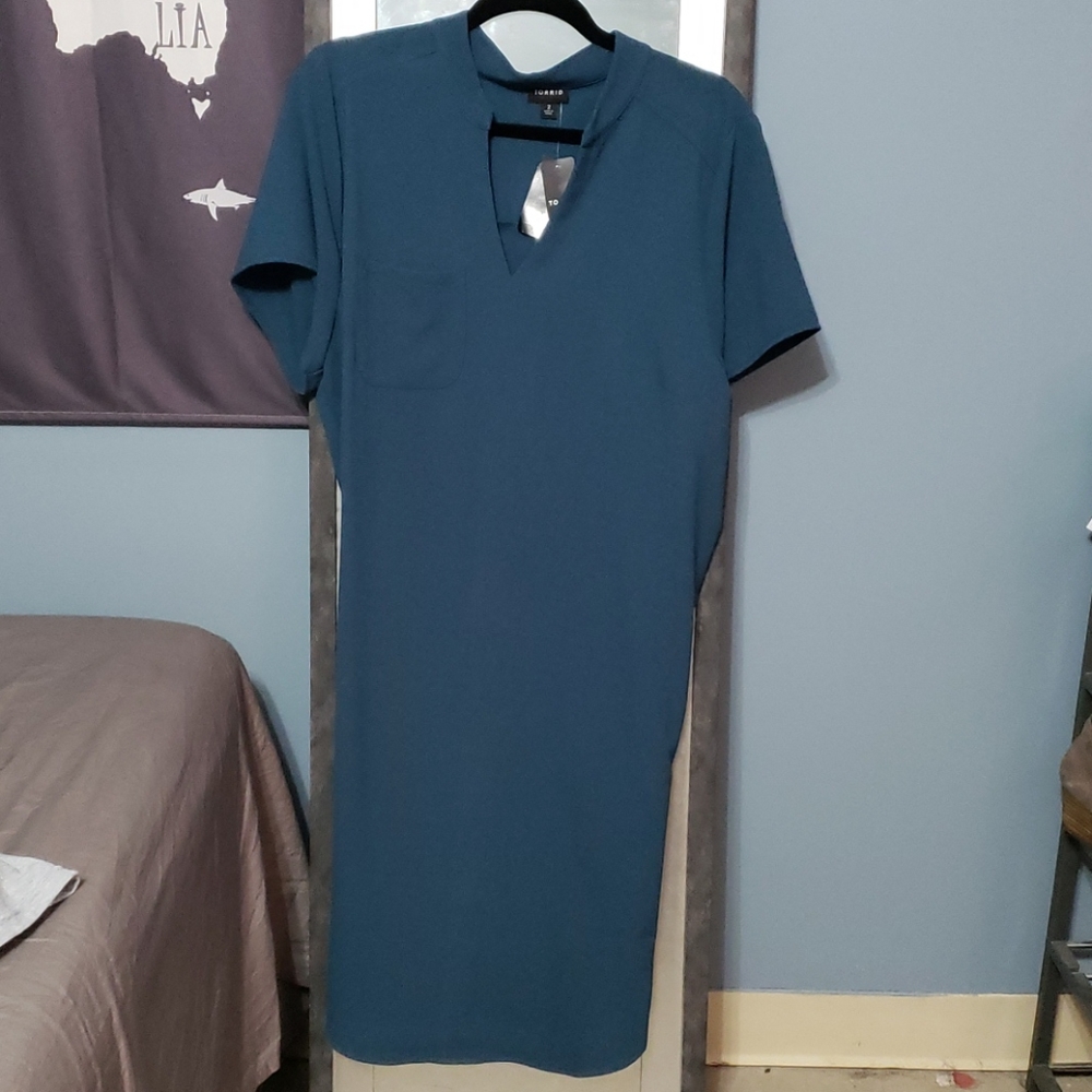 Torrid Teal dress